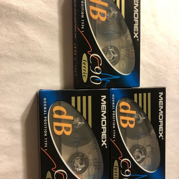 Sealed Memorex Db 60min Normal Position Type 1 (5) & Db90 Min (3) Cassette Tapes - Picture 2 of 9